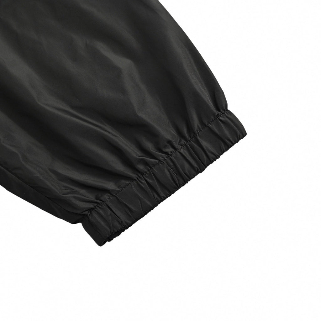 Re-Nylon Reversible Hooded Jacket | Black & Navy