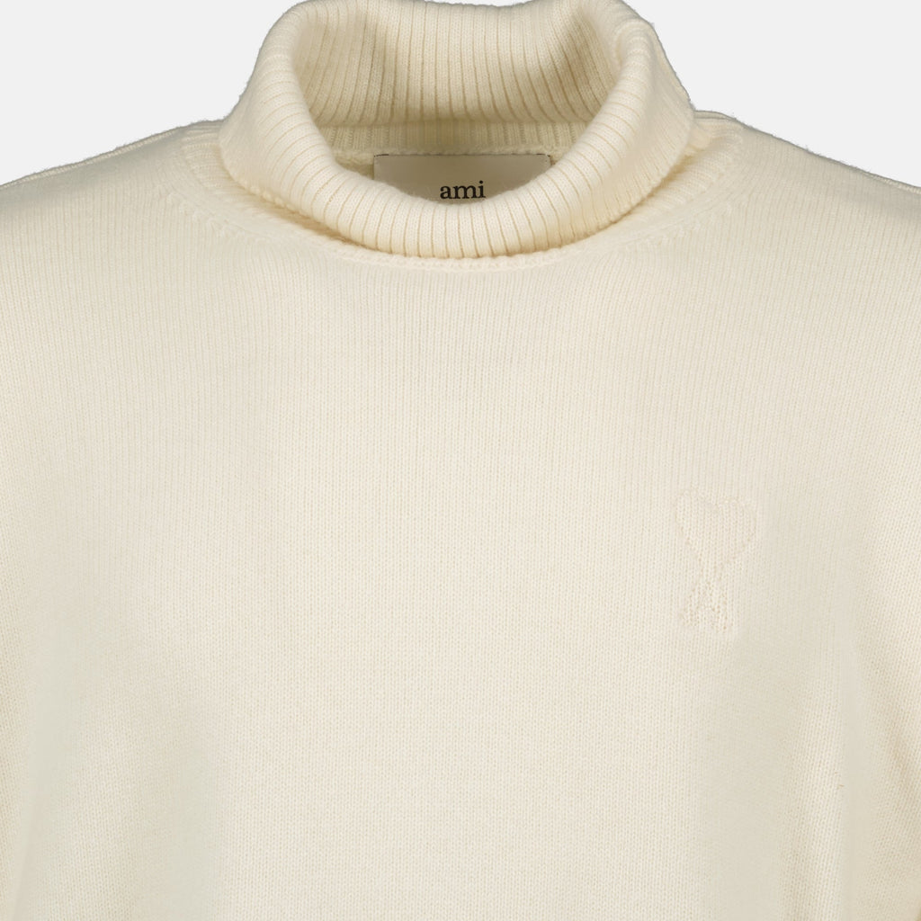 Ami de coeur turtleneck sweater