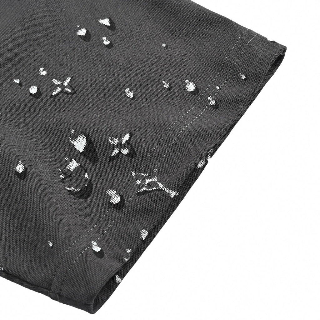 Monogram Water Drop T-Shirt | Charcoal Grey