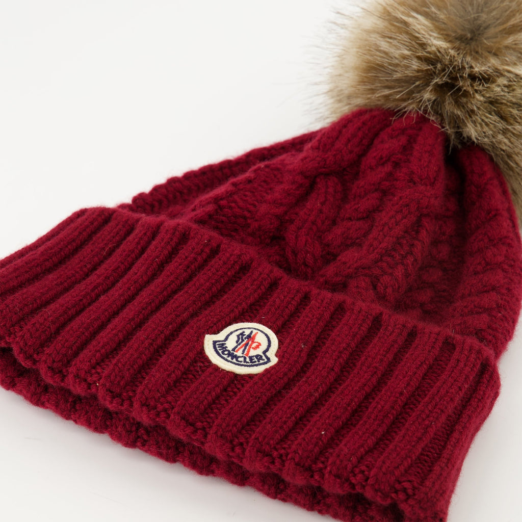 Cashmere Beanie with Pom Pom