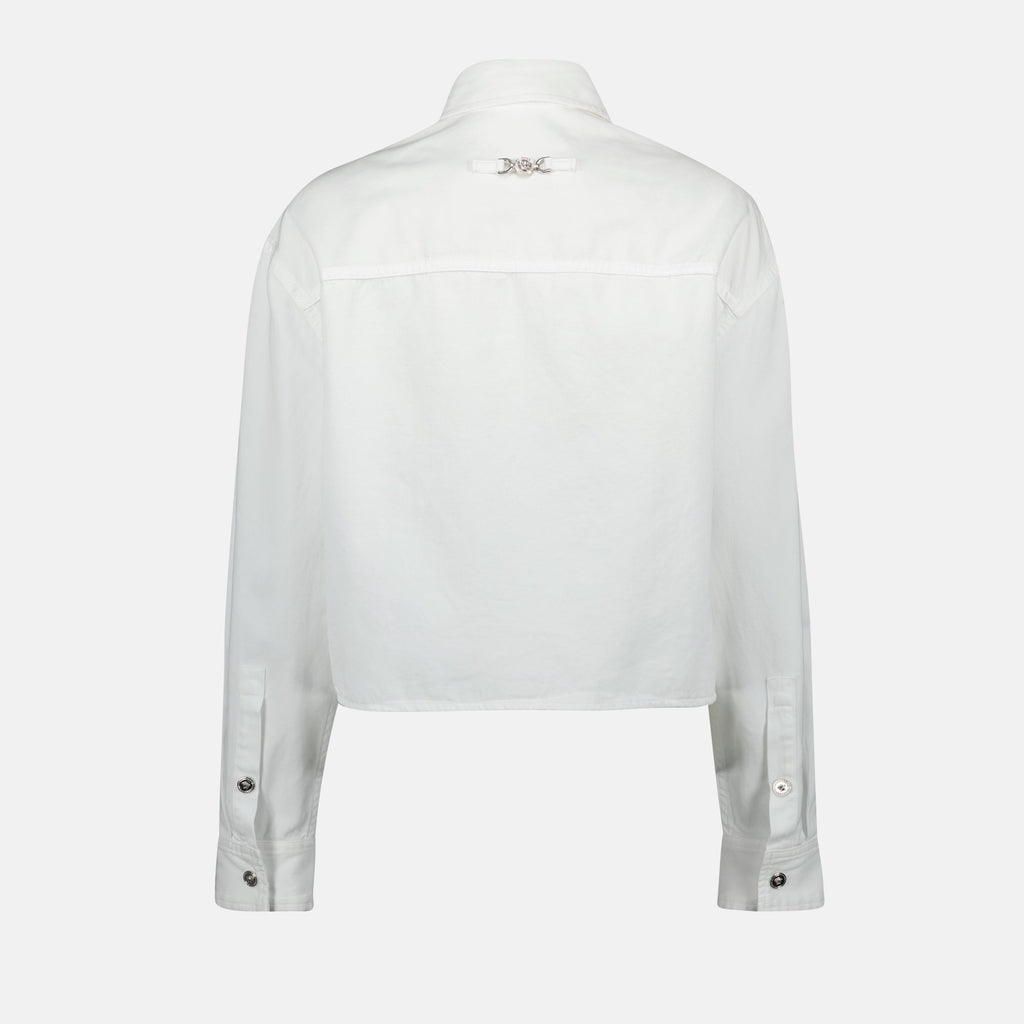 White Denim Shirt
