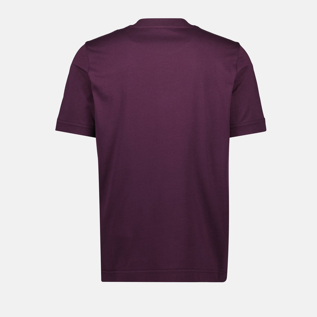 Leather Logo T-Shirt