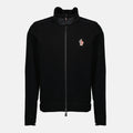 Black Fleece Zip-Up Sweatshirt