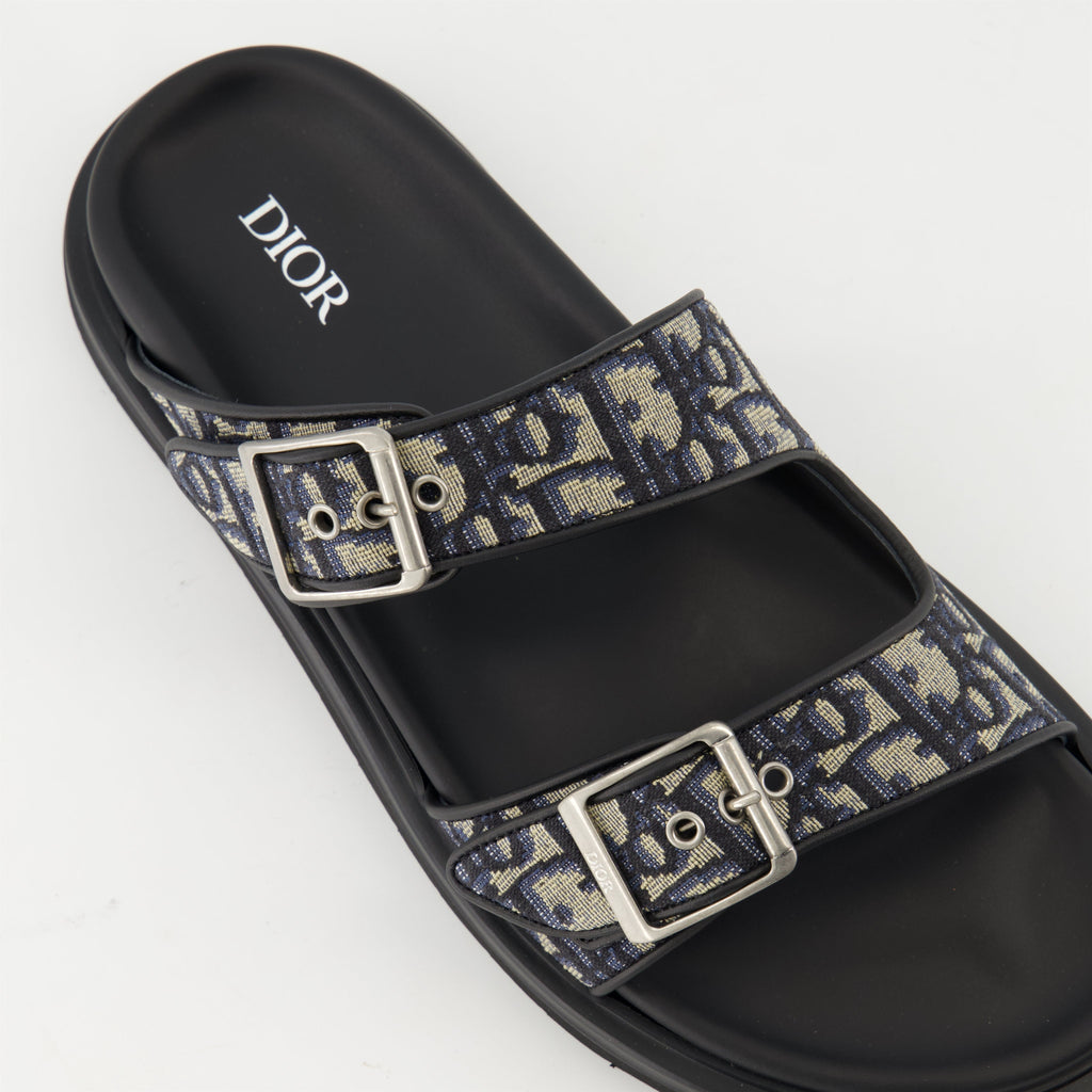 Aqua Oblique Sandals