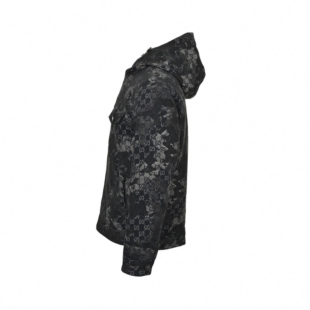GG Camouflage Jacket | Black & Grey