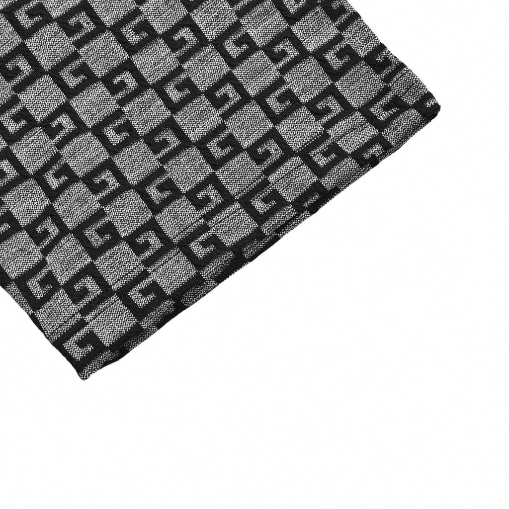 4G Checkerboard Knit T-Shirt