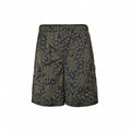 Floral Print Nylon Cargo Shorts