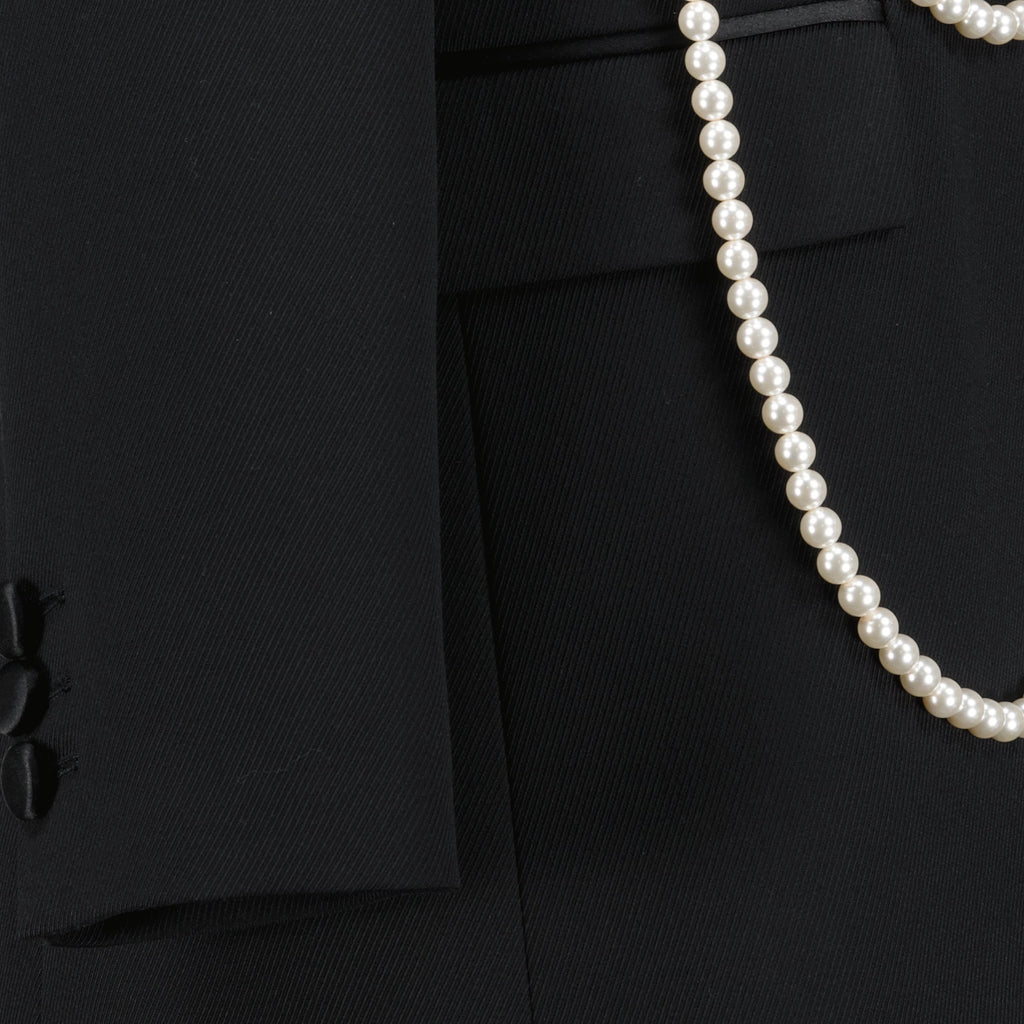 Blazer with Pearls