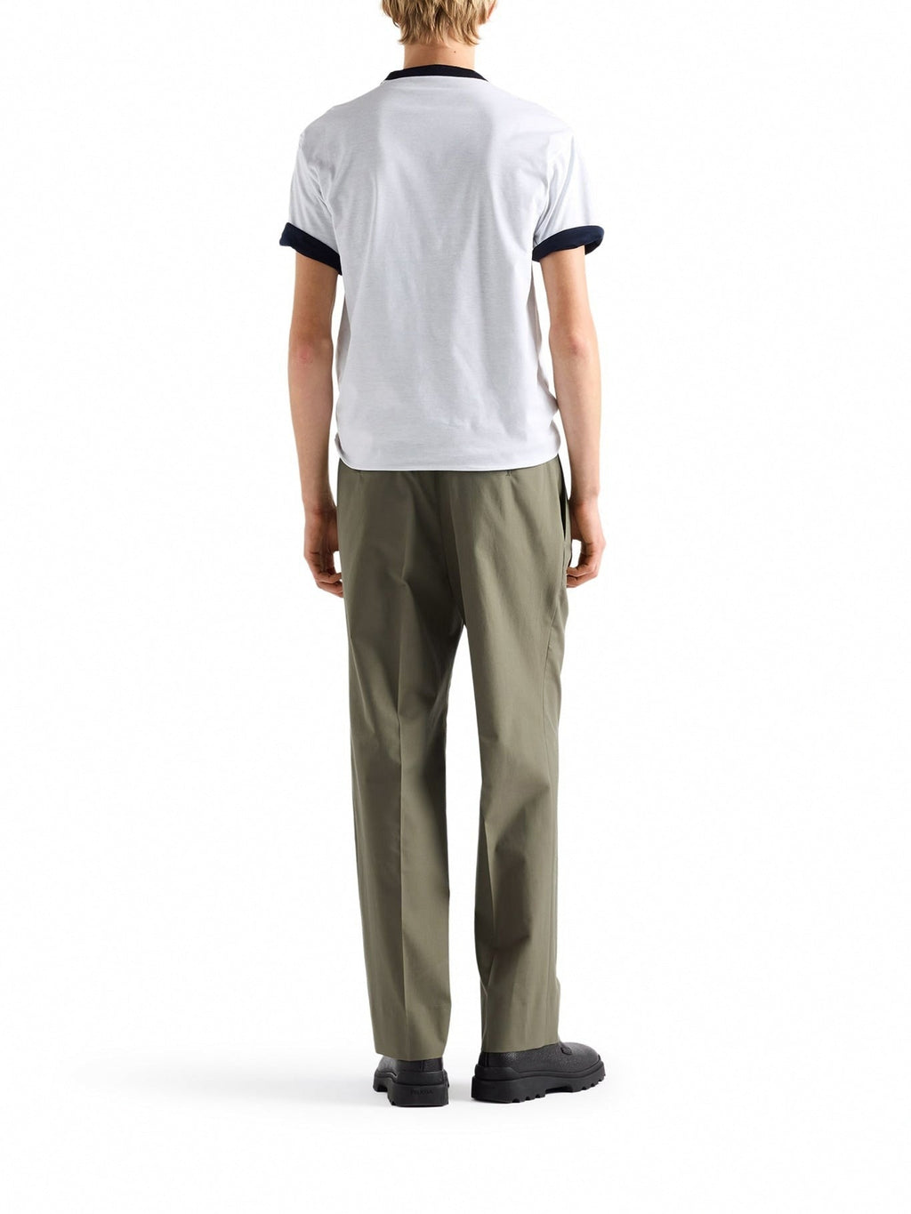 Reversible Pocket T-Shirt | White & Navy