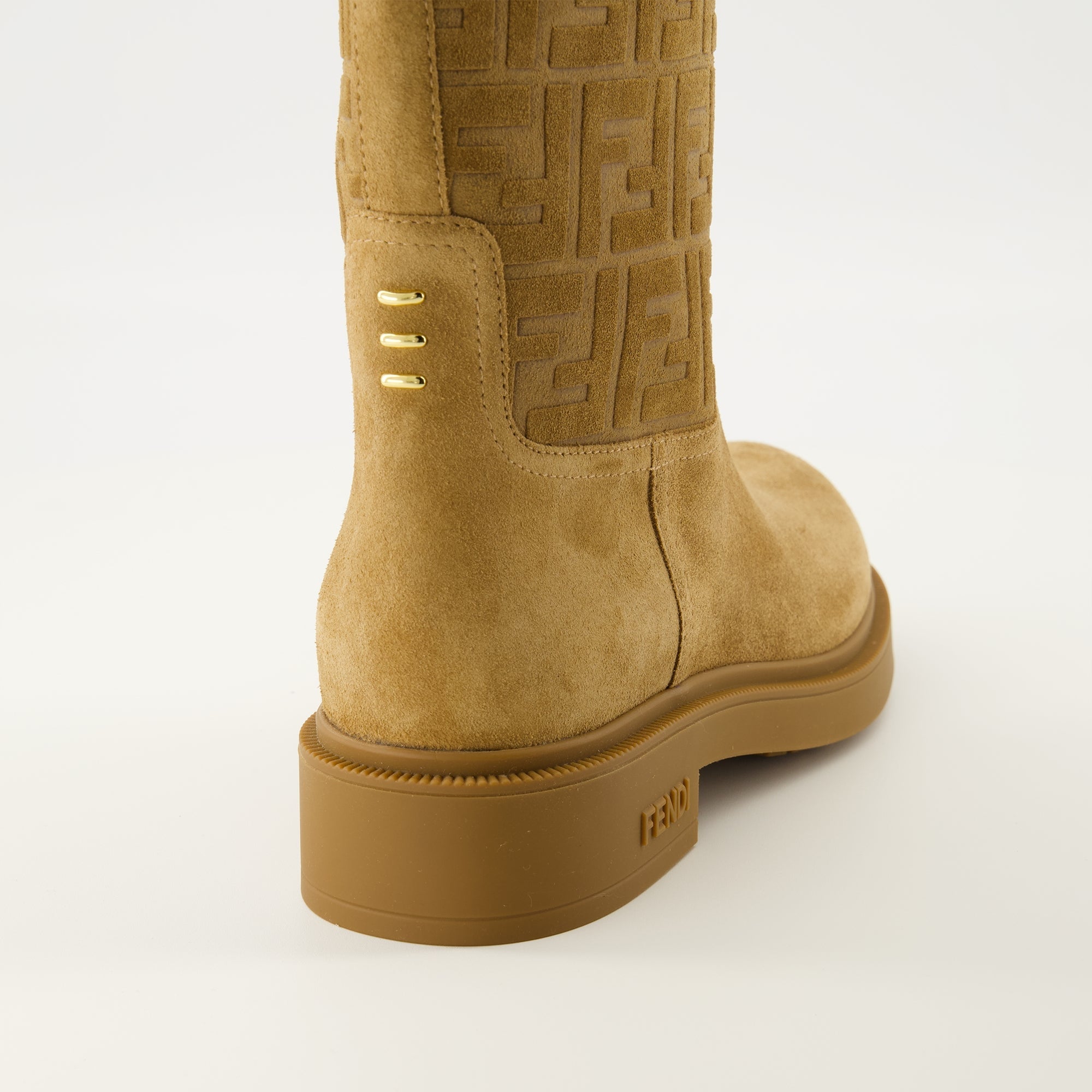Filo Brown Suede Boots