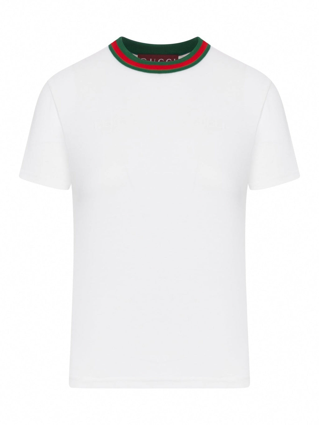 Signature Web Collar T-Shirt | White