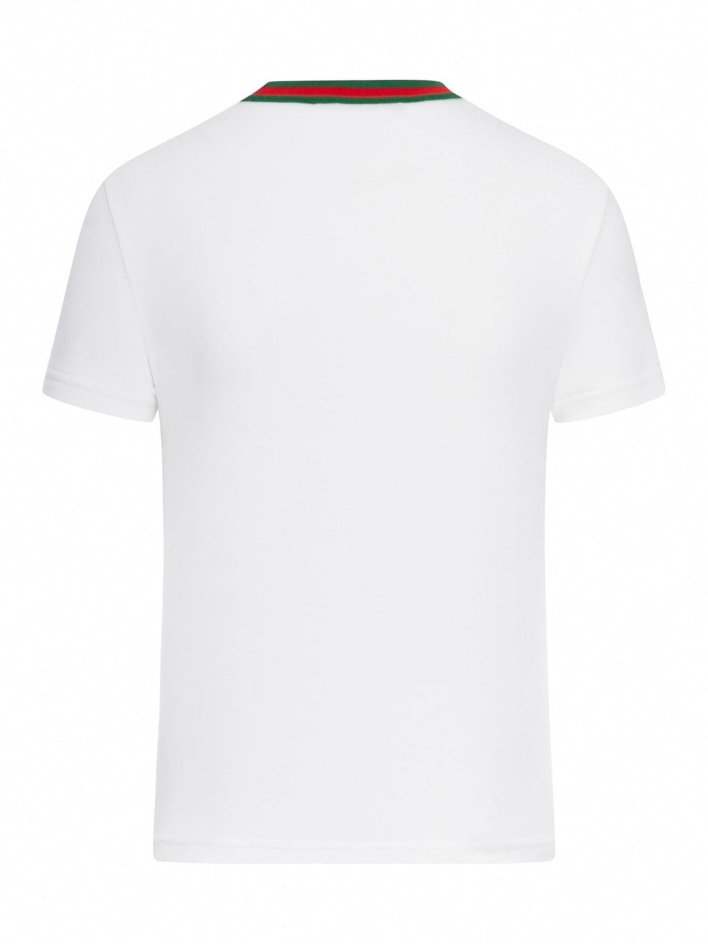 Signature Web Collar T-Shirt | White