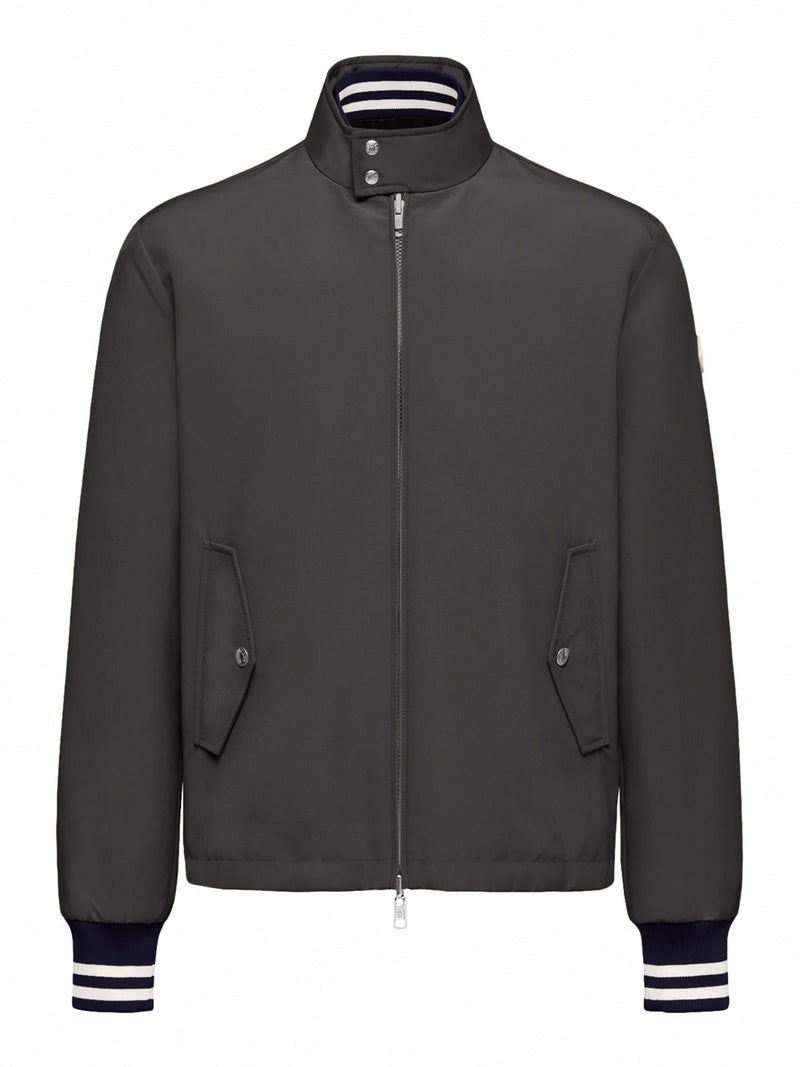 Reversible Padded Bomber Jacket | Dark Grey & Navy