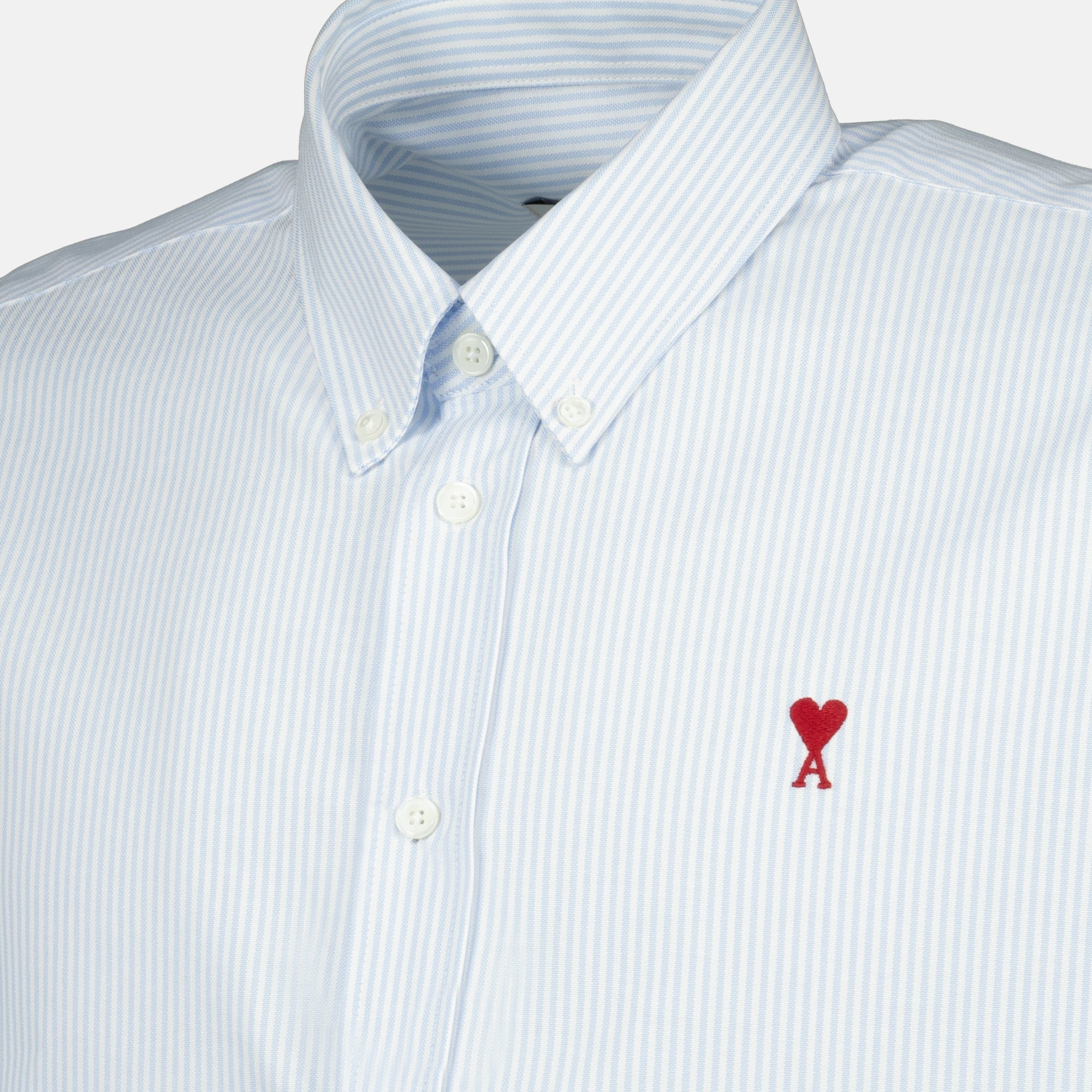 Ami de coeur Blue Striped Shirt