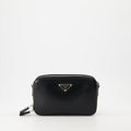 Brushed Leather Brick Bag