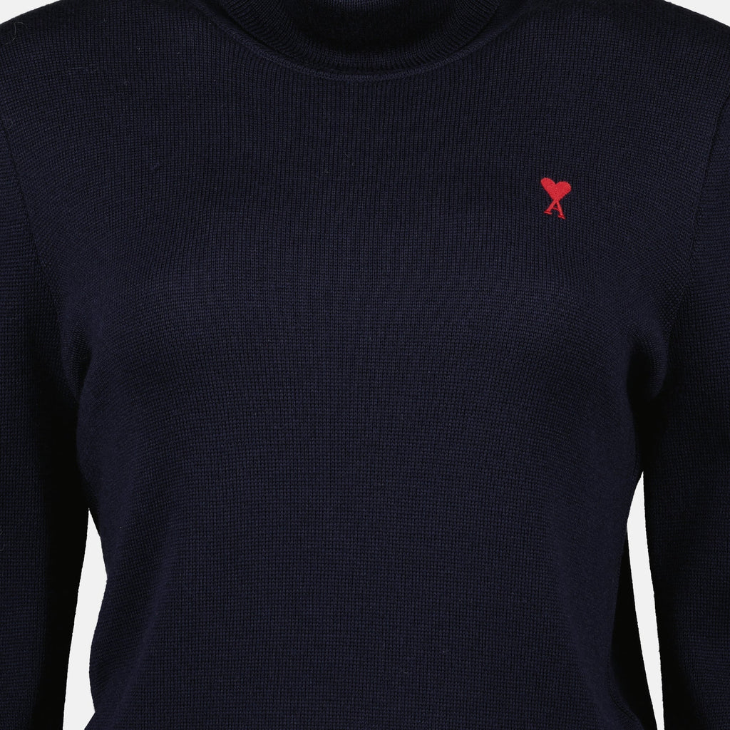 Ami de coeur Roll Neck Sweater