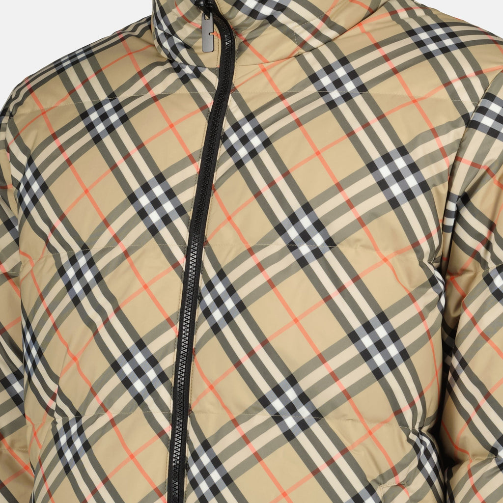 Check Down Jacket