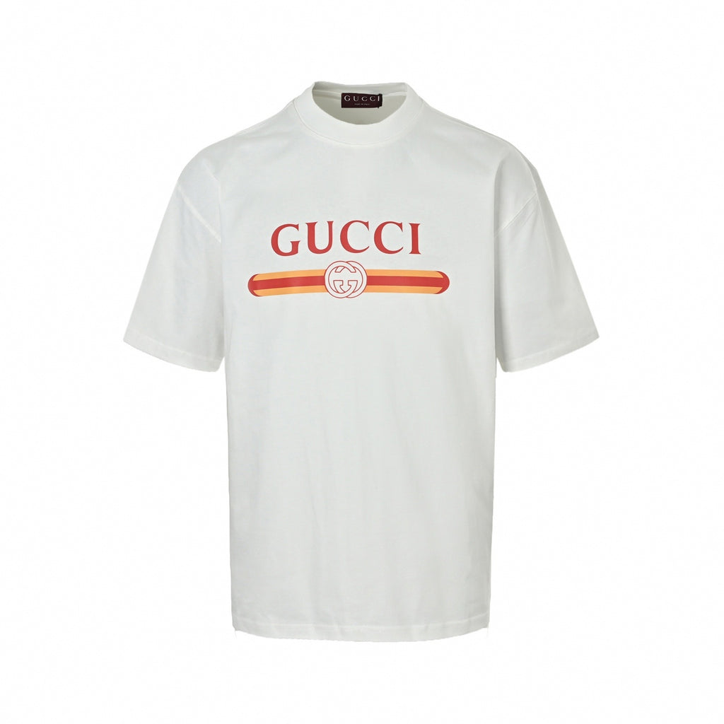 Vintage Logo Print T-Shirt | White