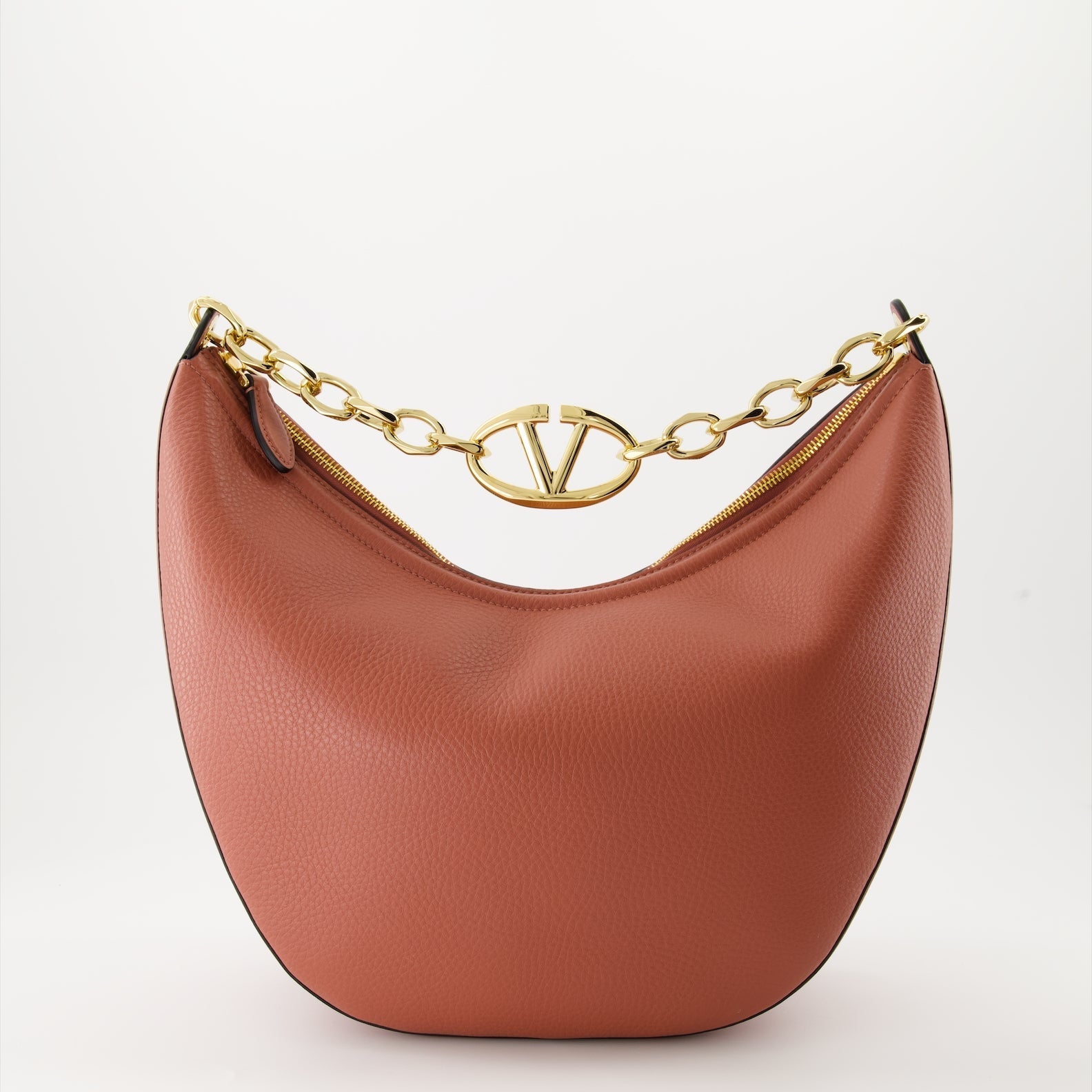 VLogo Moon Hobo Bag