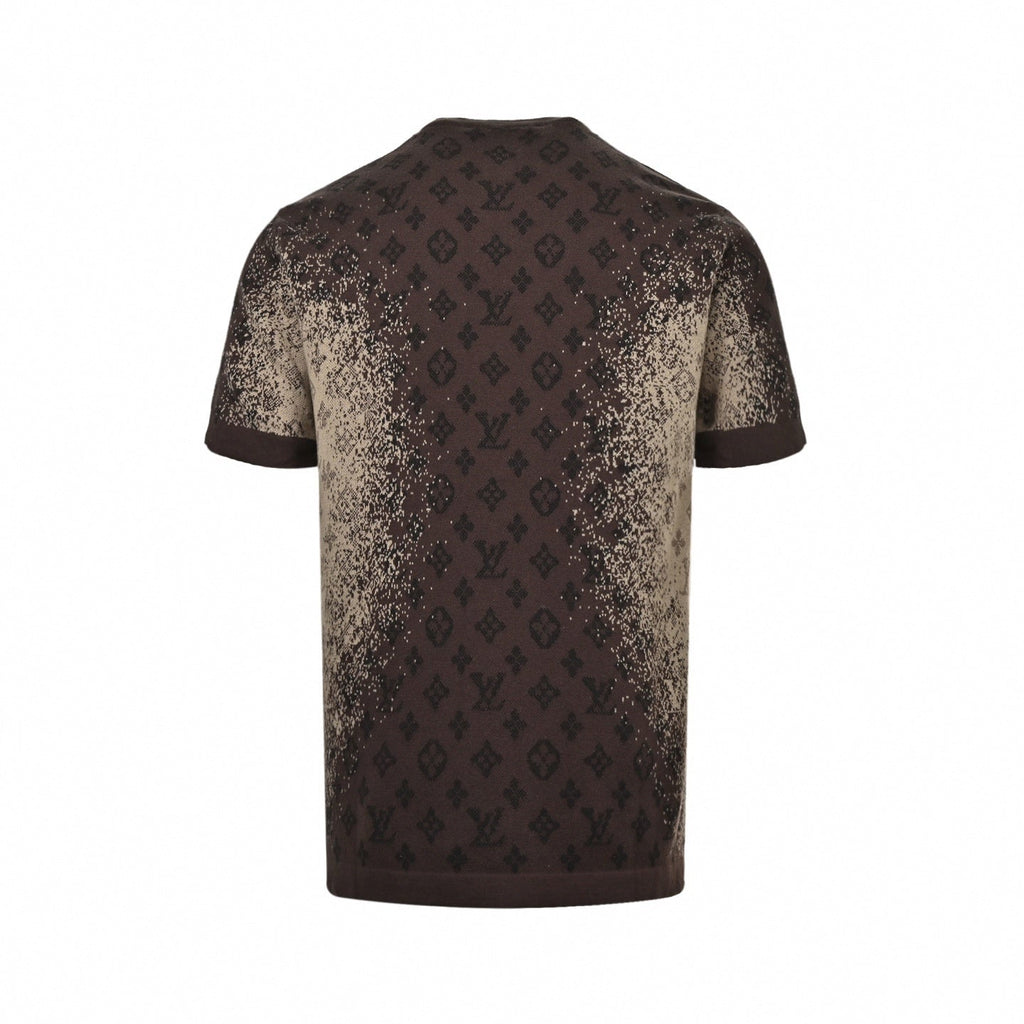 Monogram Pointillism Knit T-Shirt