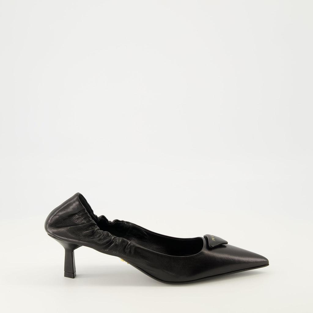 Worn Leather Pumps
