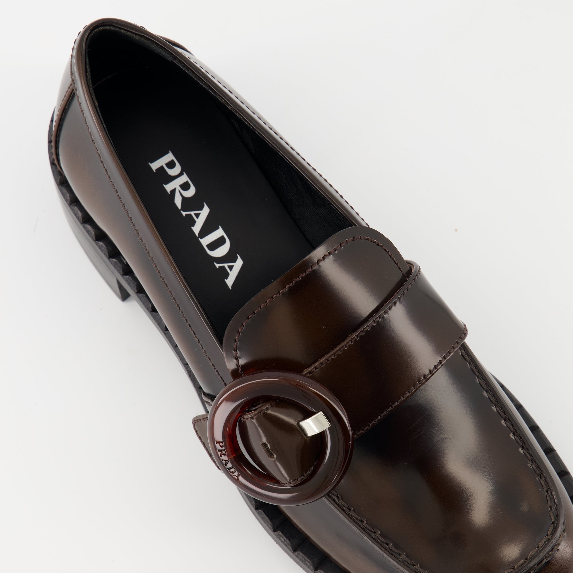 Brown loafers