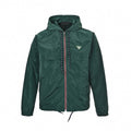 Logo-Patch Hooded Windbreaker | Green