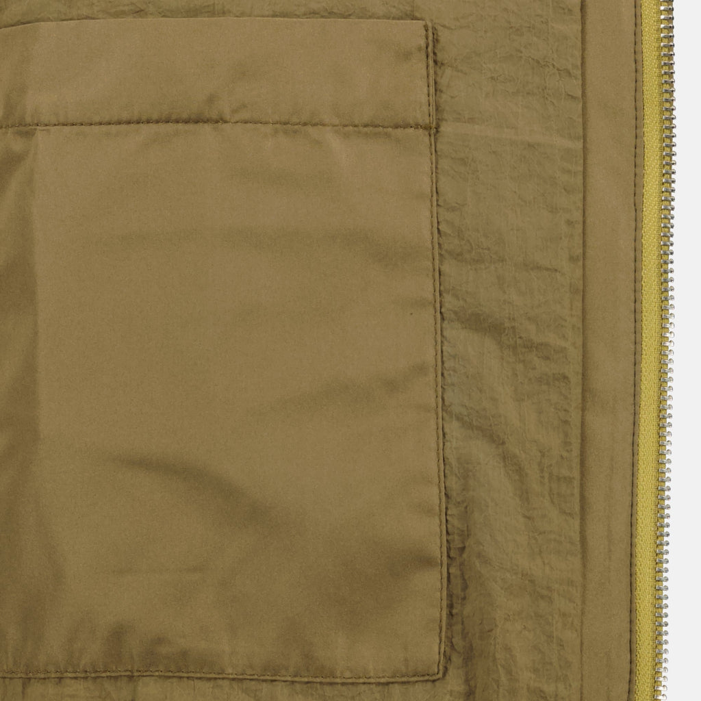 Khaki Wool Fleece Jacket