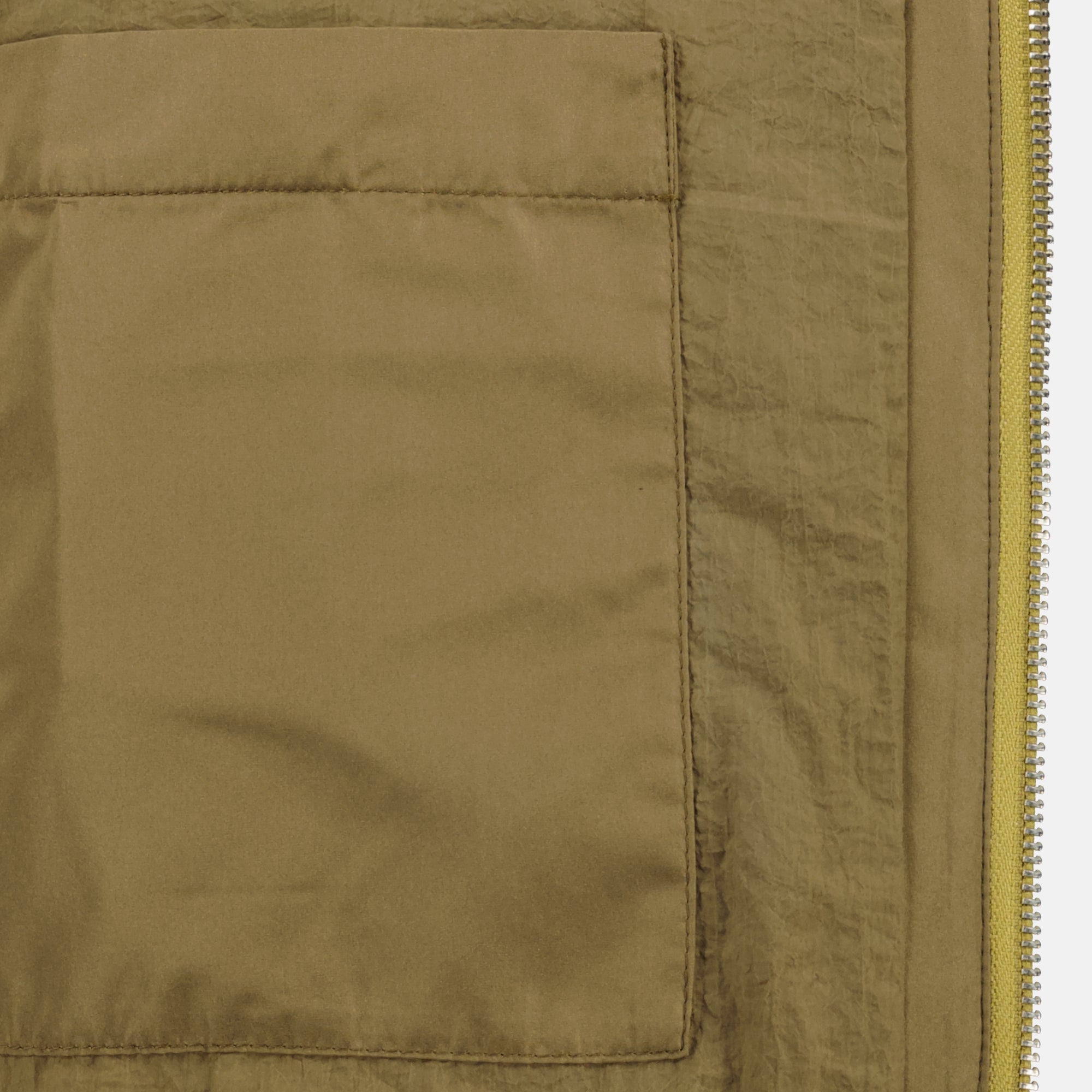 Khaki Wool Fleece Jacket