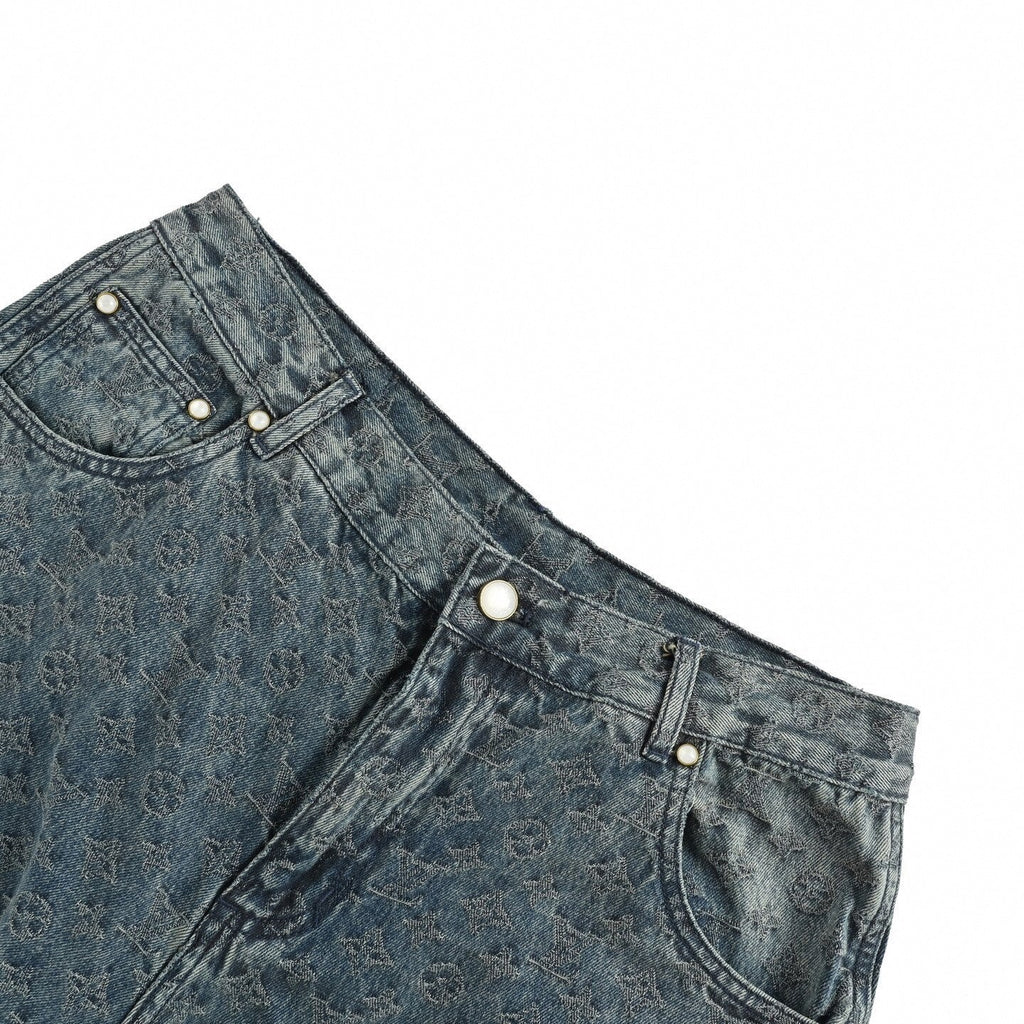 Monogram Fil Coupé Carpenter Shorts