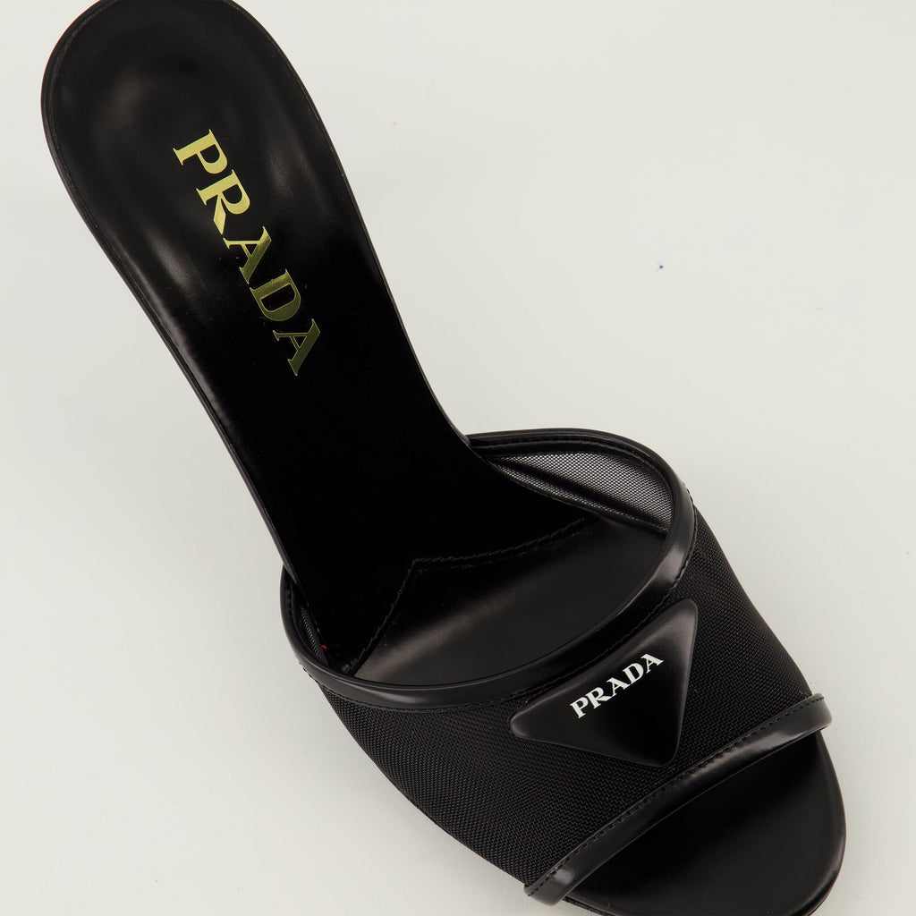 Black Heeled Sandals