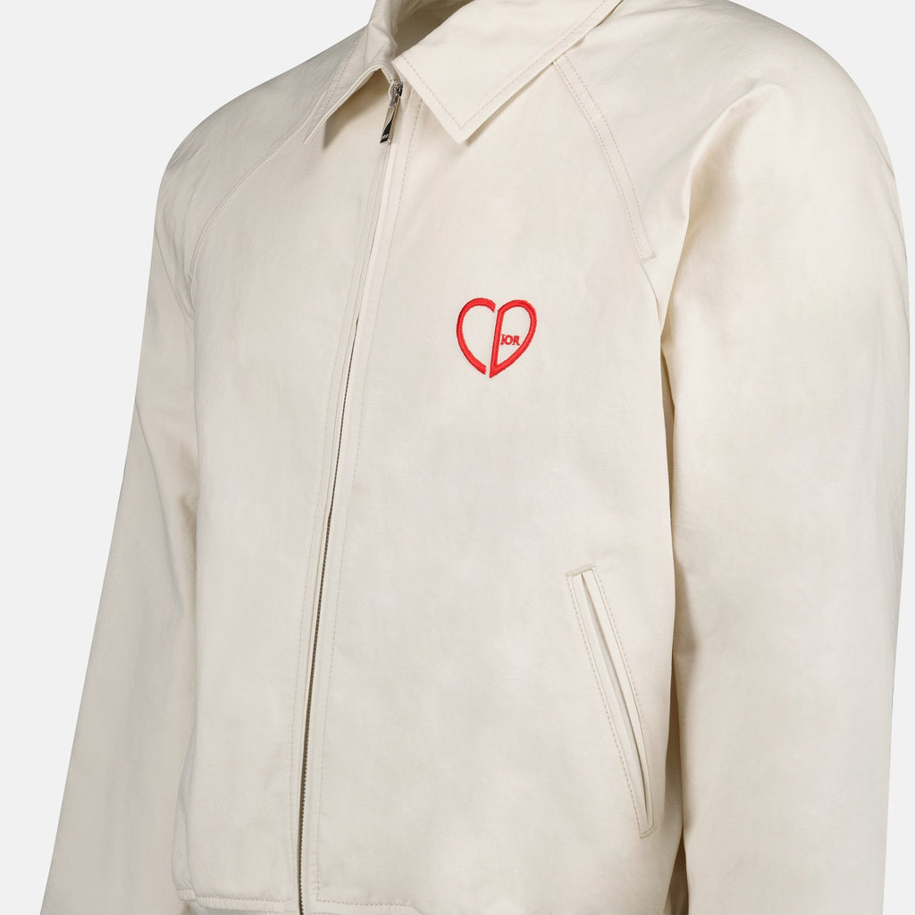 Blouson zippé CD Heart