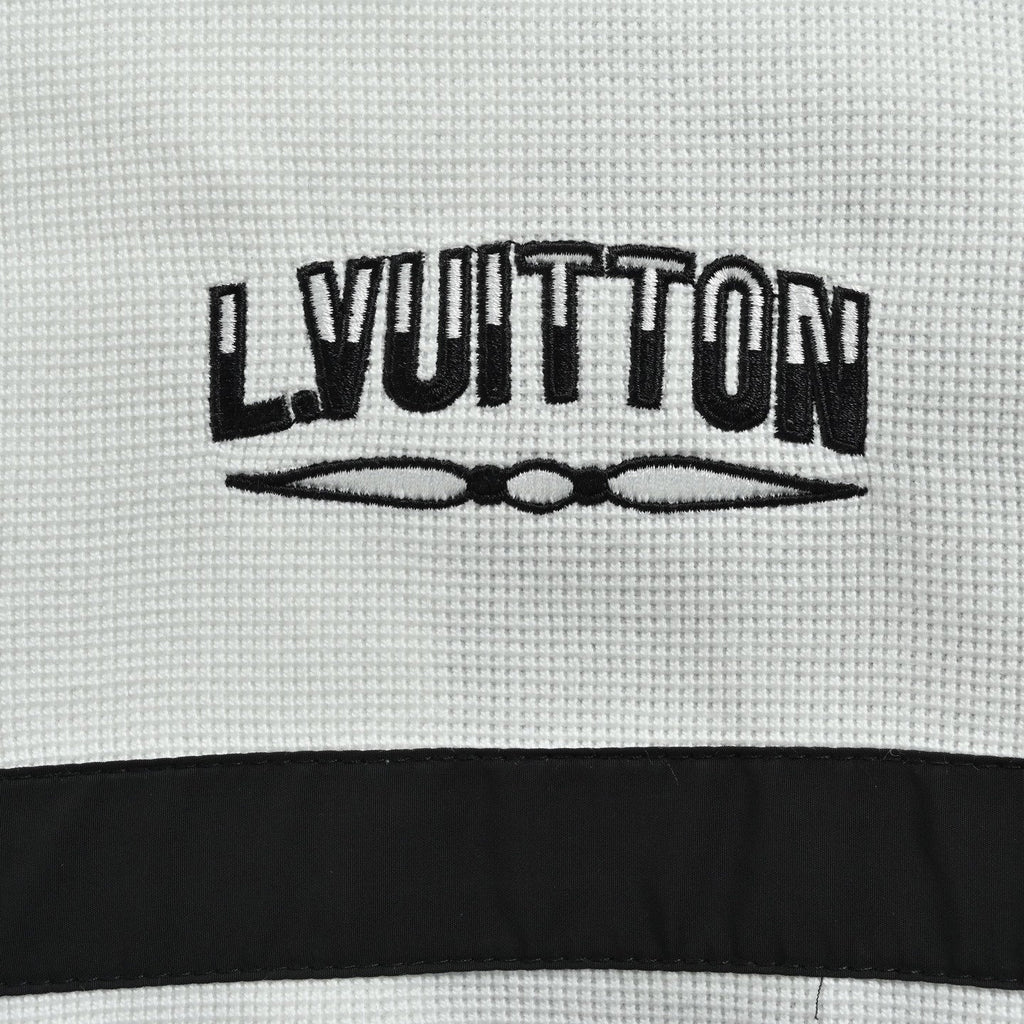 Mesh Zip Jacket | Black & White