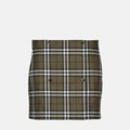 Check Mini Skirt