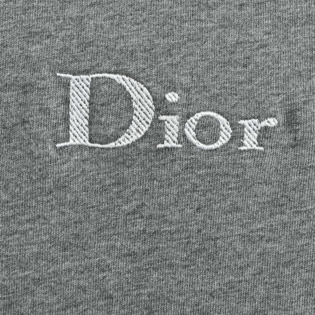 Embroidered Logo T-Shirt | Grey Melange