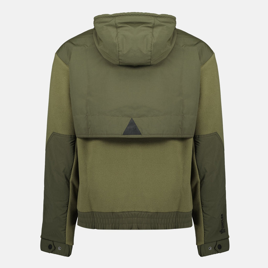 Khaki Polartec® Zip Cardigan