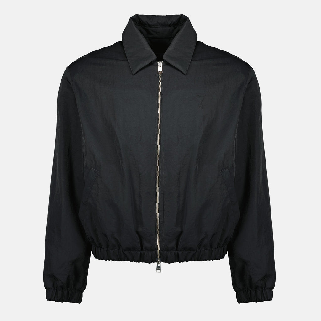 AMI Grey Zipped Jacket