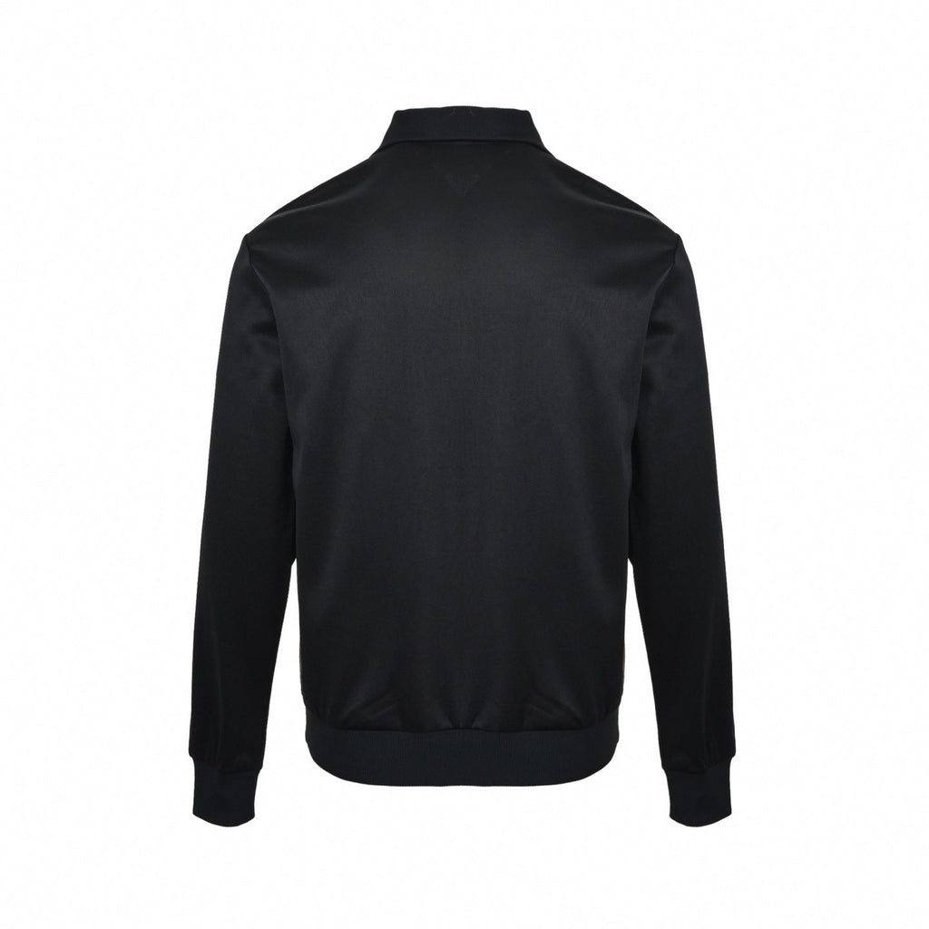 Web Stripe Jersey Tracksuit | Black