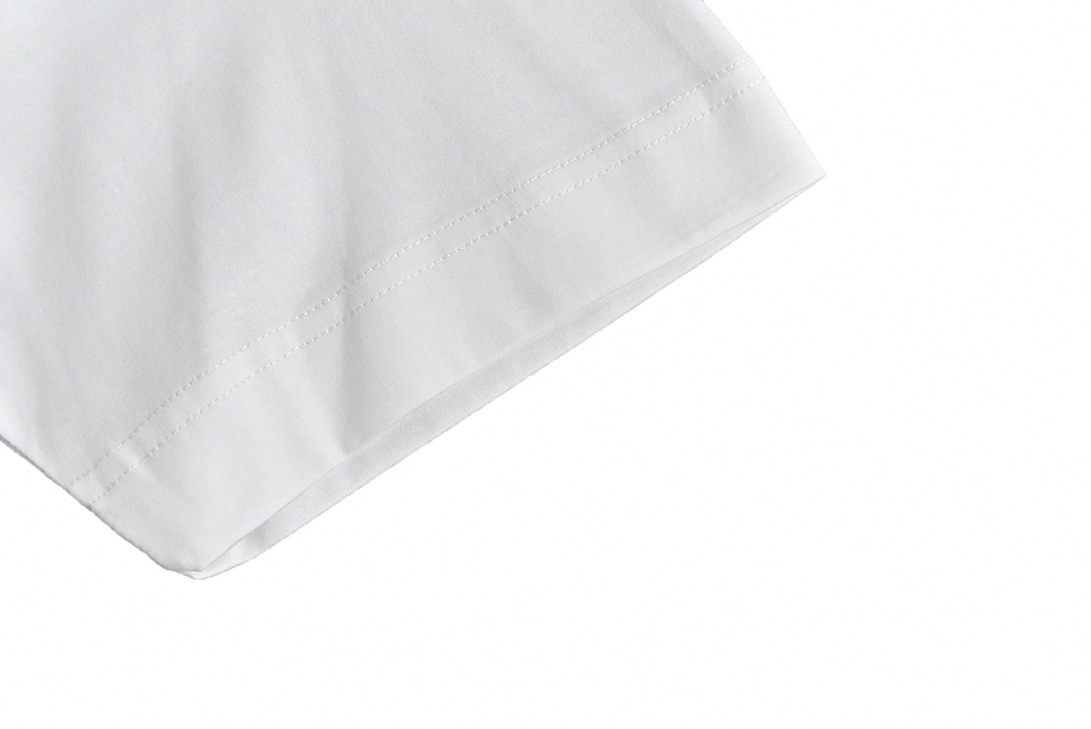 Calligraphic Monogram Logo T-Shirt | White
