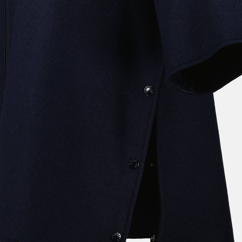 Wool Zip Cape