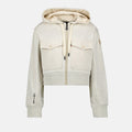 Zipped Cotton Sweatshirt