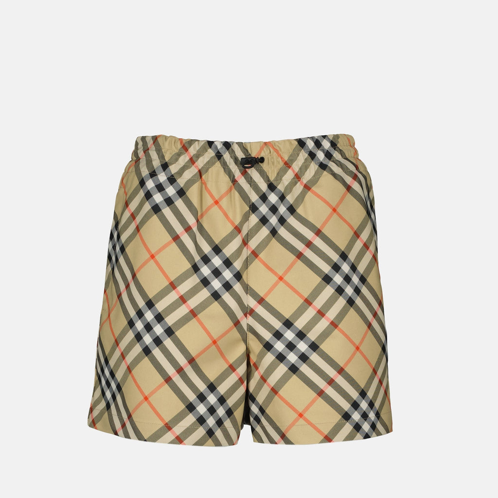 Check Plaid Shorts