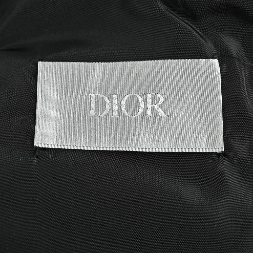 Oblique Tonal Jacquard Puffer