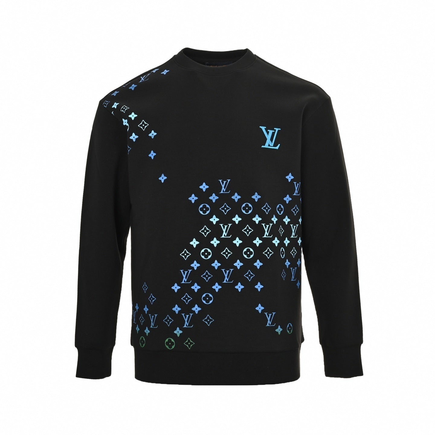 Gradient Monogram Cotton Sweatshirt