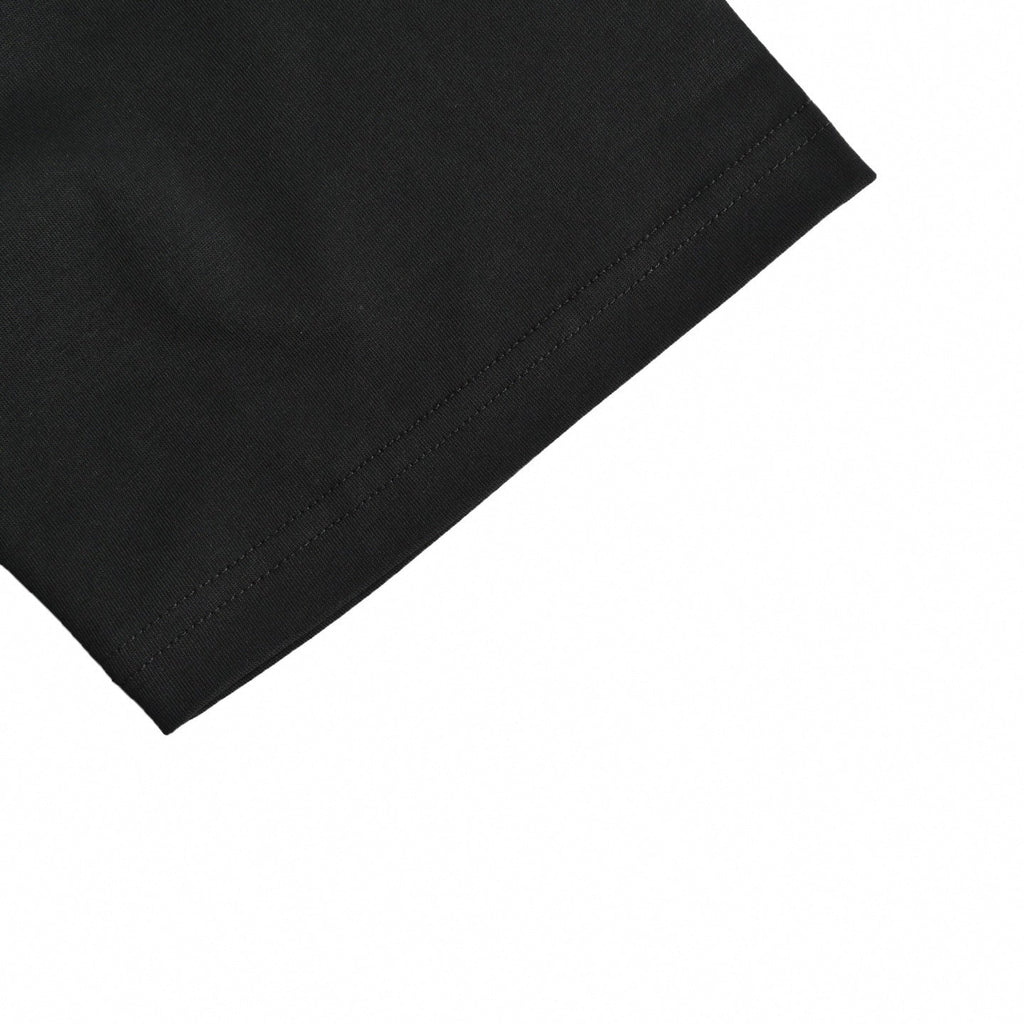 House Check Logo Tee | Black