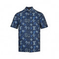 Monogram Ikat Silk Shirt