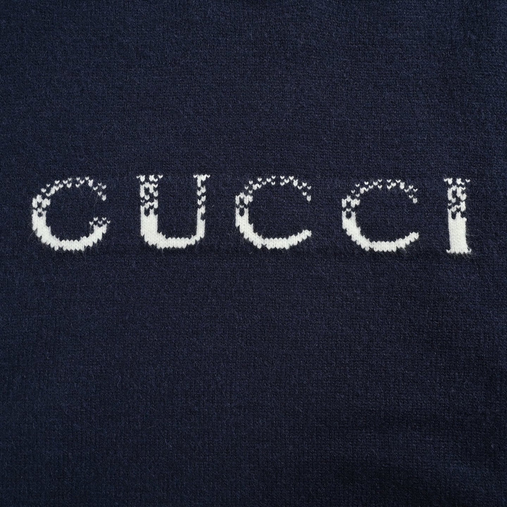 Intarsia Logo Knit Sweater