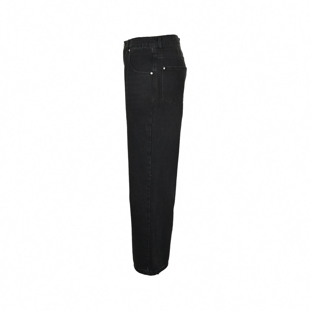 LV Signature Embroidered Jeans - Dark Wash