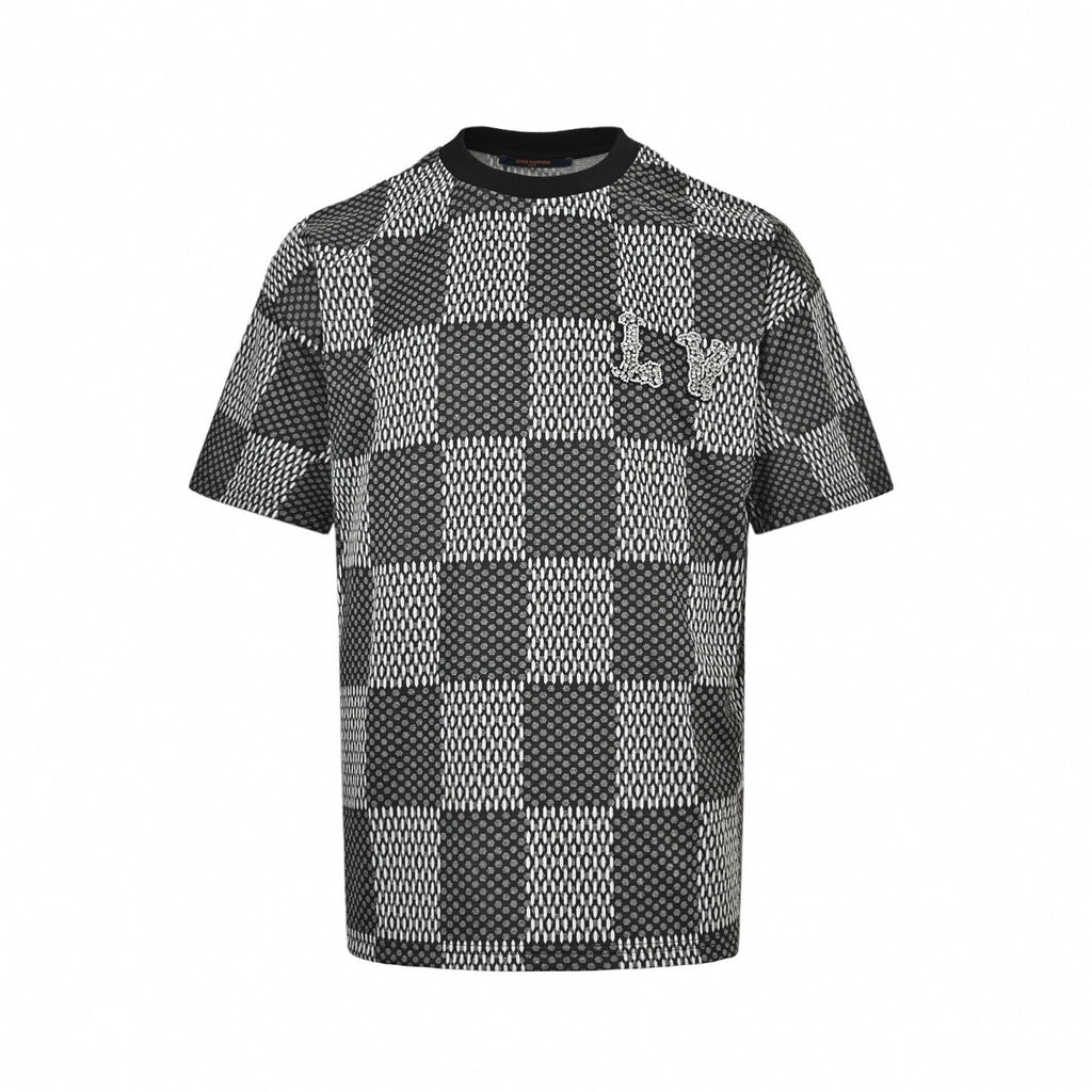 Crystal Damier Knit Ensemble
