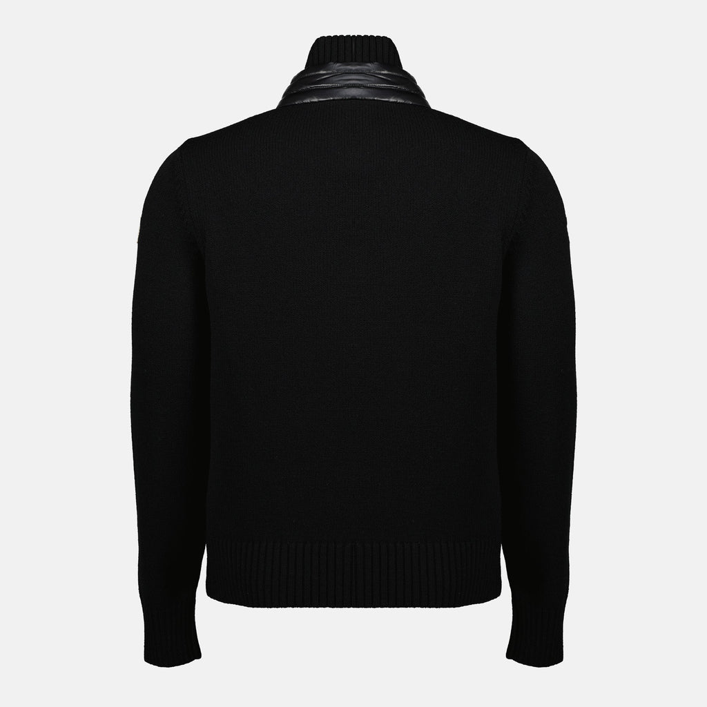 Wool Zip-Up Cardigan